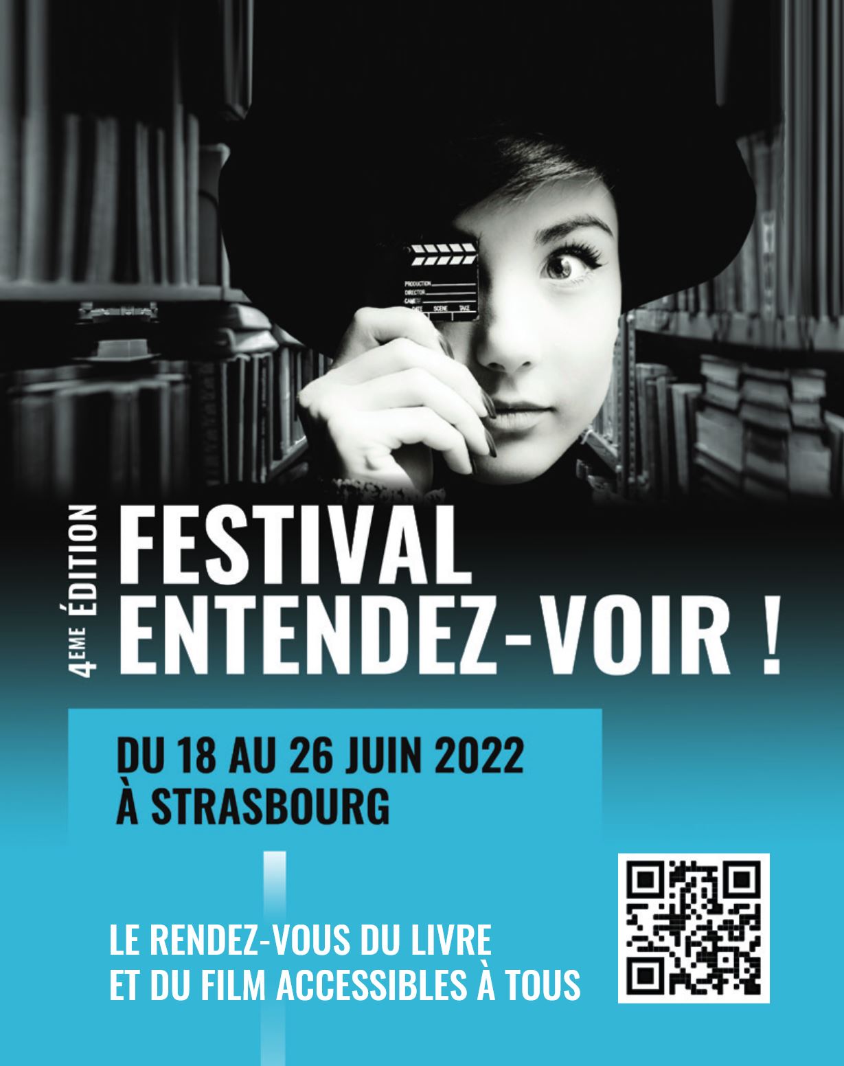 L’affiche du festival Entendez-Voir !