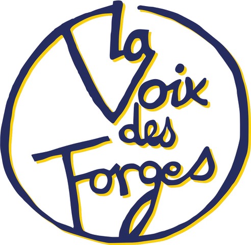 Le logo du festival La Voix des Forges