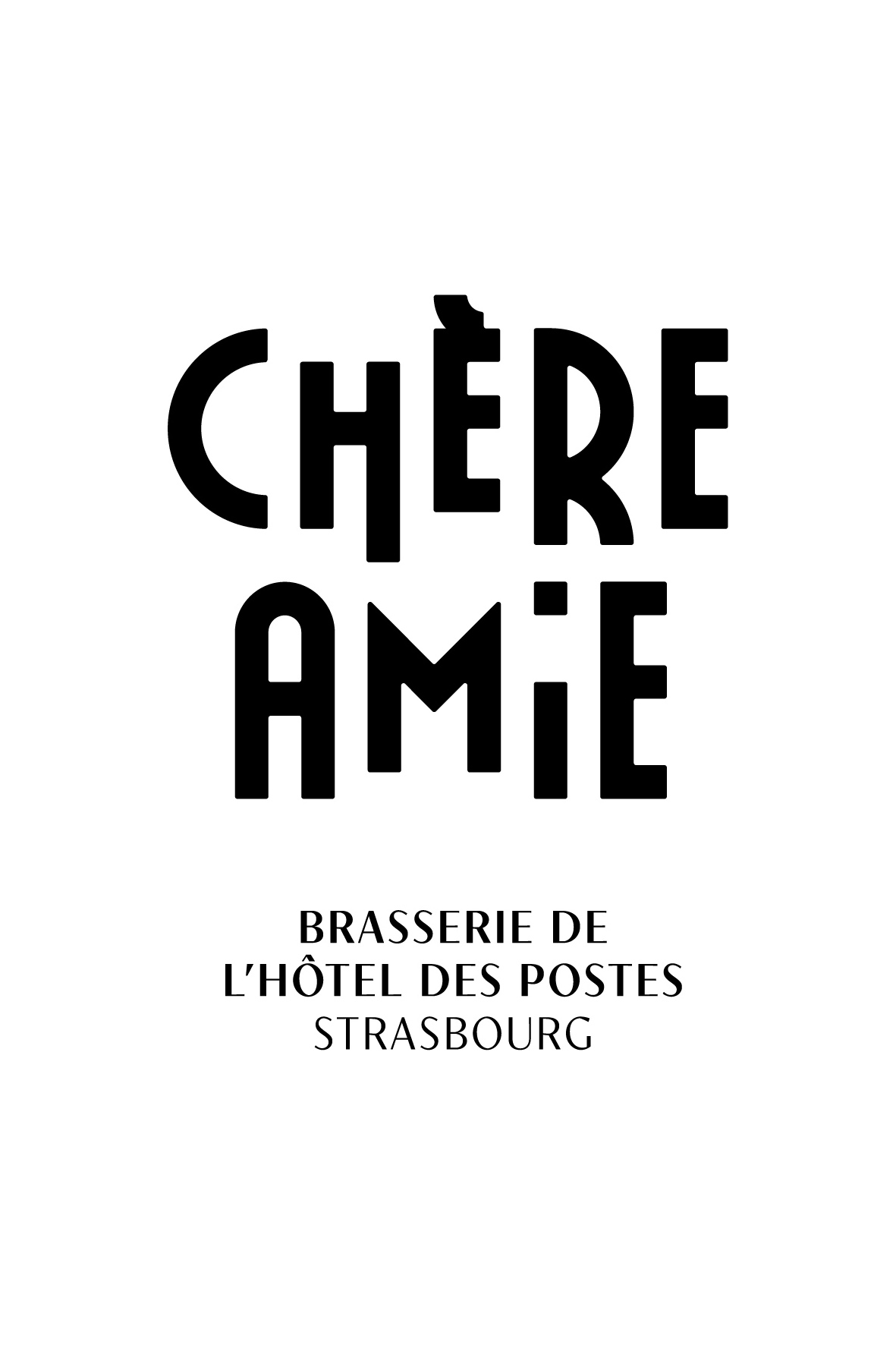 Le logo de la brasserie Chère Amie