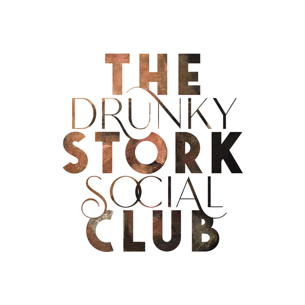 Le logo de The Drunky Stork Social Club